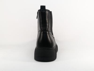 Bottines fourrées femme chic noires semelle confortable TOM TAILOR 8490710011