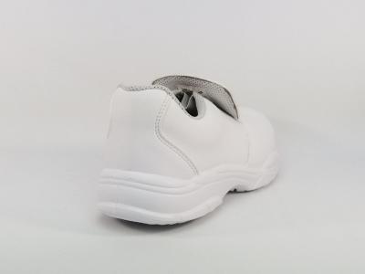 Chaussures de sécurité blanche destockage BAUDOU Exena rose S2 SRC mixte