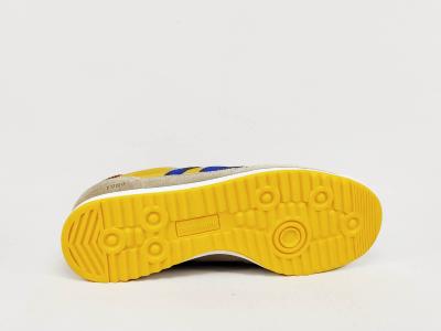 Basket tendance homme jaune confortable en destockage TEDDY SMITH 120300 à pas cher