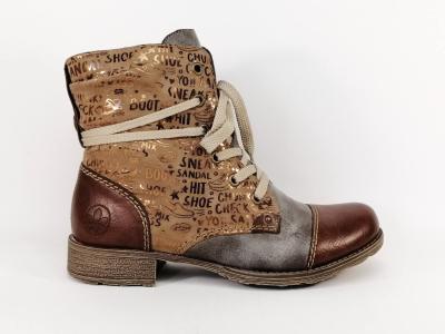 Bottine RIEKER 70822 originale et confortable pour femme