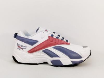 Sneakers blanche destockage REEBOK intvl 96 mixte à pas cher
