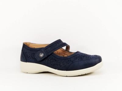 Babies marine femme confortable velcro et semelle en cuir SWEET'R malima à pas cher ajourée