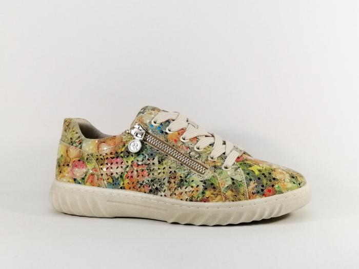 Basket femme originale colorée fleurie confortable ROMIKA 74R0302009