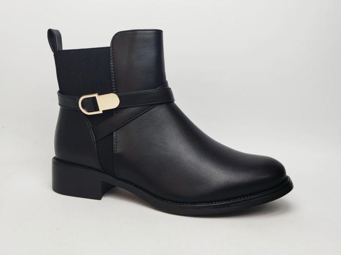 Bottine femme grande taille noire tendance à pas cher CINK ME DM-Y51