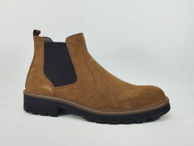 Bottines homme en daim camel cuir nubuck confortable destockage IMAC ARA 854066