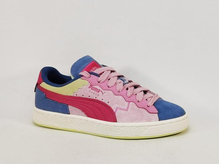 Sneakers femme destockage PUMA suede squid game confortable à pas cher