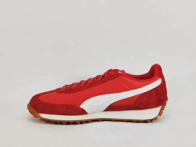 Basket rouge homme PUMA easy rider vintage en destockage à pas cher