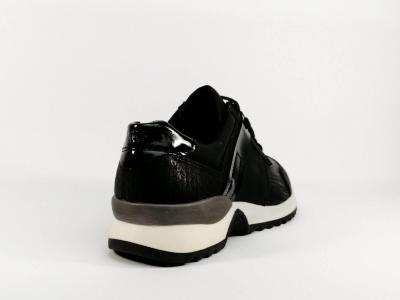Basket noir tendance femme destockage HUSH PUPPIES Rasia
