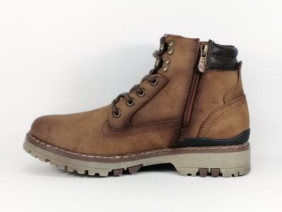 Boots homme marron tendance et confortable destockage DOCKERS 47LY001 à pas cher