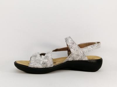 Sandale femme grande pointure confortable en cuir à velcro destockage WESTLAND JOSEF SEIBEL Ibiza 70