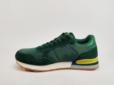 Sneakers homme tendance verte destockage TEDDY SMITH 78868 confortable à pas cher
