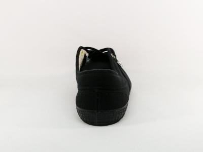 Basket toile noire à pas cher tendance en destockage KAWASAKI eyelick mixte unisex