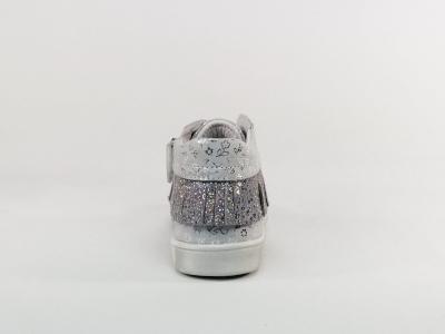 Chaussure fille bebe cuir souple destockage BELLAMY stany gris à pas cher