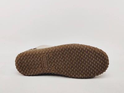 Basket montante femme cuir souple beige leopard confortable tendance PEDRO TORRES 877BON1