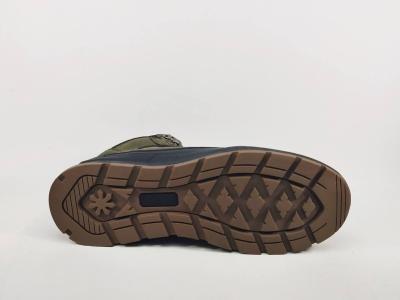 Chaussure montante homme kaki noir destockage KAPORAL bazane à pas cher tendance
