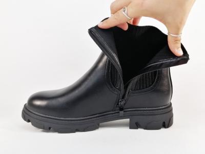 Bottine noire grande pointure femme CINK ME dm851-6 à pas cher