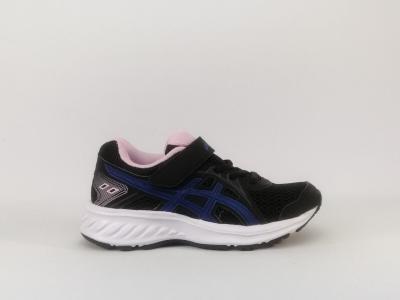 Chaussure de running noire à velcro ASICS Jolt 2 PS pour fille