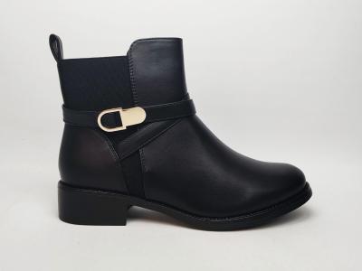 Bottine femme grande taille noire tendance à pas cher CINK ME DM-Y51