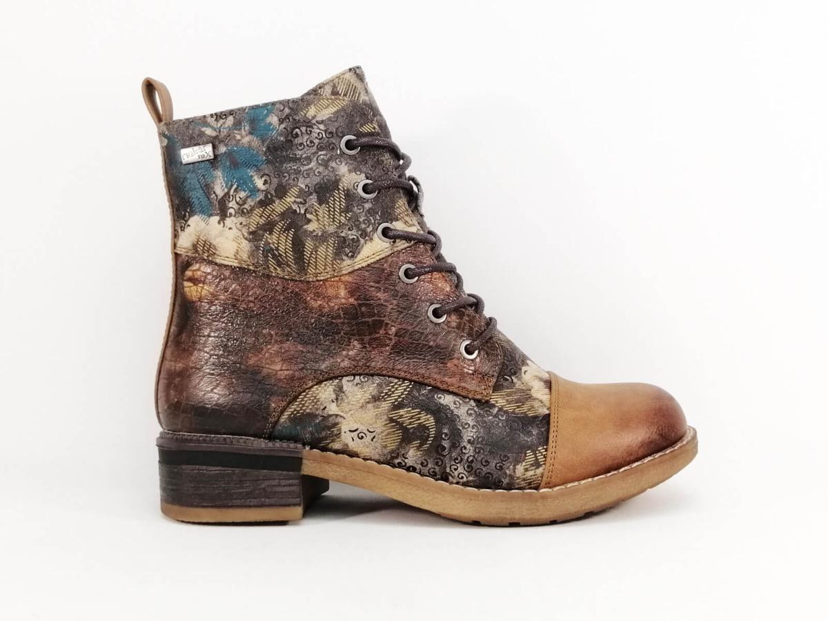 Bottines fourrées rieker femme outlet
