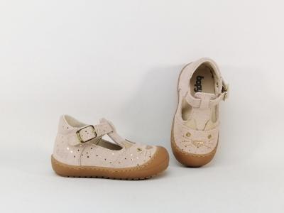 Chaussures bébé Fille en cuir souple