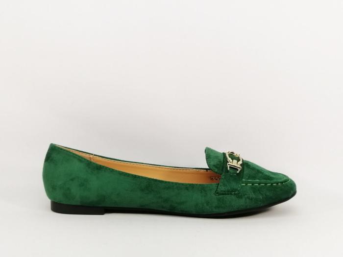 Mocassin/ ballerine chic vert grande pointure femme CINK ME DM3D1-1 à pas cher