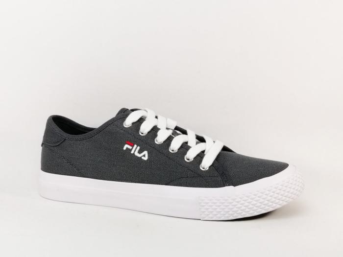 Basket en toile homme pas cher gris foncé destockage FILA pointer