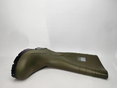Botte de sécurité homme pvc vert destockage BAUDOU Optimat S5 à pas cher