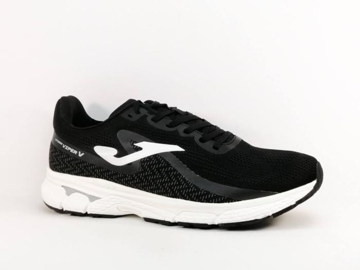 Chaussure running grande pointure homme confortable destockage JOMA viper 2431 noir
