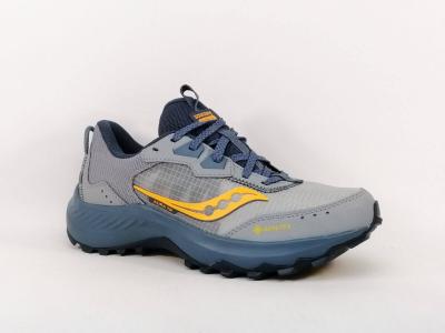 Chaussure trail femme goretex destockage SAUCONY aura tr gtx confortable à pas cher
