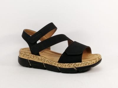 Sandale scratch femme chic confortable noire ROMIKA 95R00220002