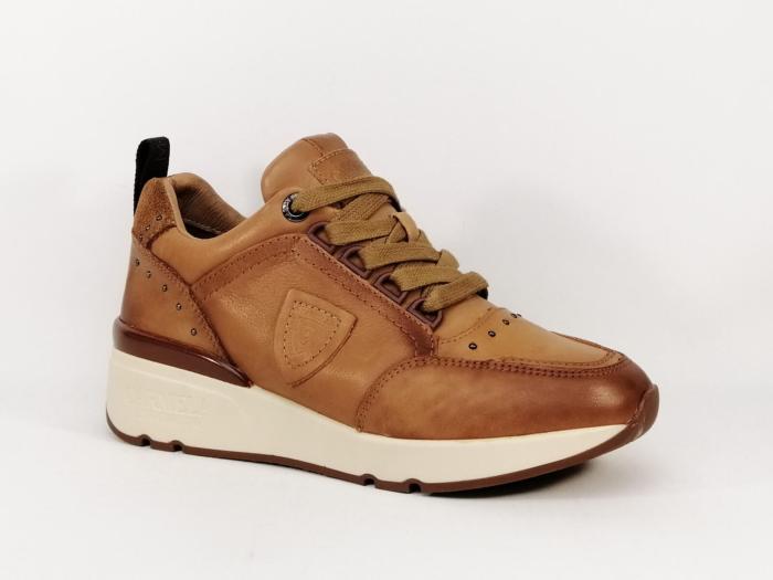 Sneakers femme cuir camel new arrivals