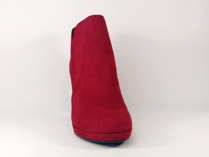 bottines rouges tamaris