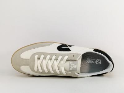 Chaussure grande taille homme RIEKER U2200 confortable taille 47 et 48 blanche