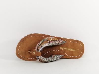 Tong TAMARIS 27109 femme chic et confortable multicolore tendance à pas cher