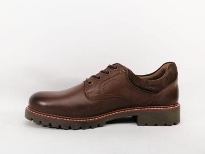 Chaussure homme derby marron cuir souple et confortable destockage CAMEL ACTIVE 57TRA06