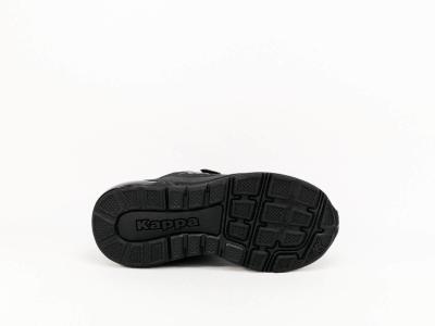 Sneakers sport noir garçon en destockage KAPPA snugger à pas cher