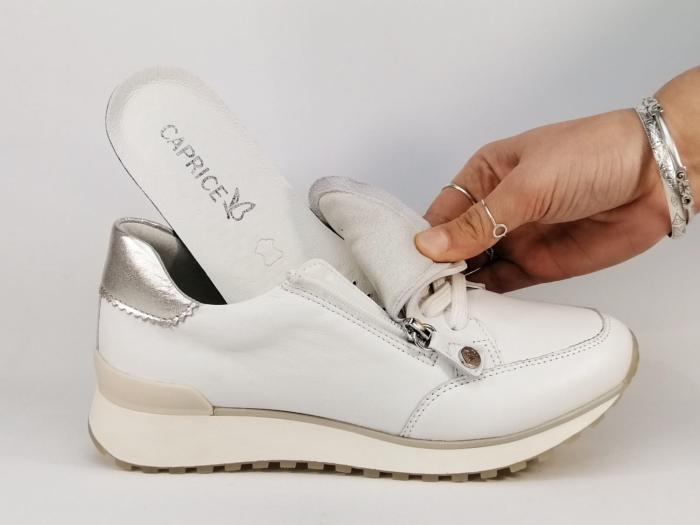 Basket Pieds Larges CAPRICE Femme I Pointure Plus