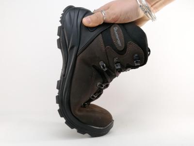 Chaussure randonnée homme cuir marron destockage GARSPORT falcade tex à pas cher