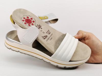Sandale de marche confortable à velcro destockage RELIFE koykoy vegan femme
