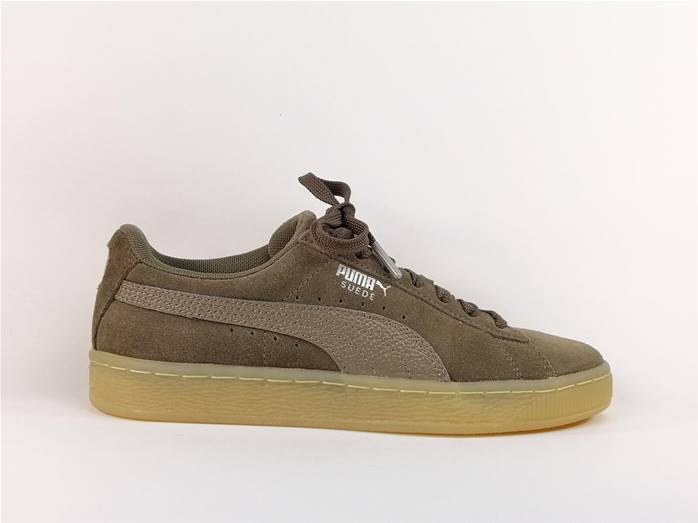 puma basket khaki