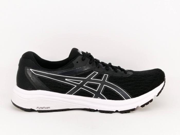 Chaussure de running homme grande pointure toile noire destockage ASICS GT800 confort