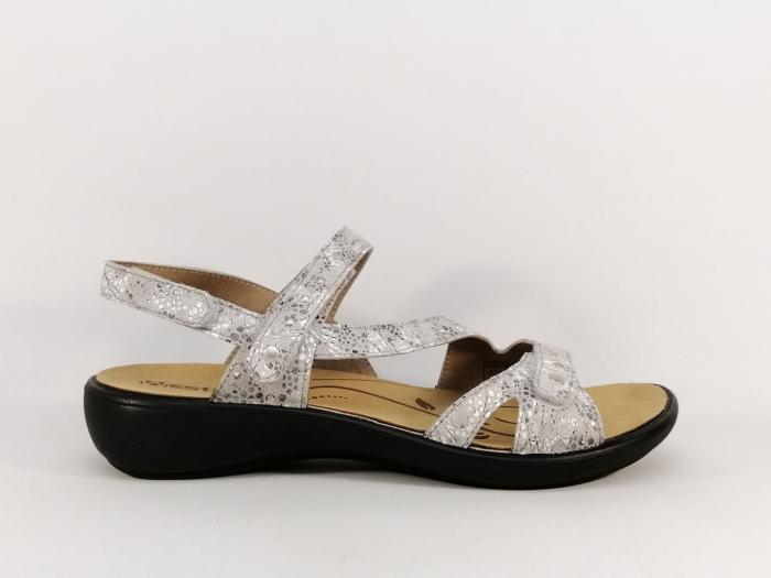 Sandale femme grande pointure confortable en cuir à velcro destockage WESTLAND JOSEF SEIBEL Ibiza 70