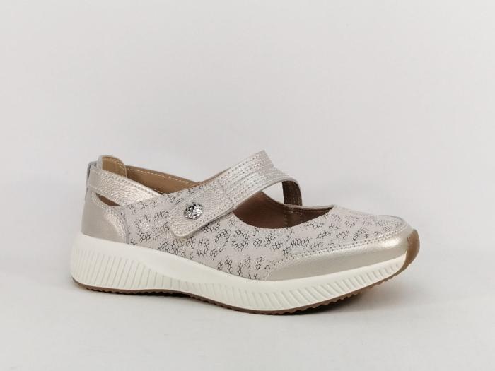 Babies femme confortable chic cuir beige souple SWEET'R jakata à pas cher