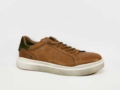 Basket camel homme sans lacets confortable destockage REFRESH 173060 � pas cher