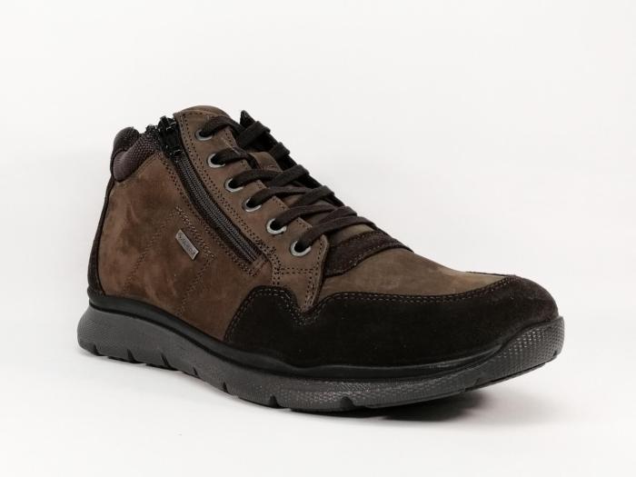 basket montante cuir