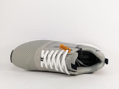 Basket grande taille homme confortable toile grise destockage DOCKERS 50FL005