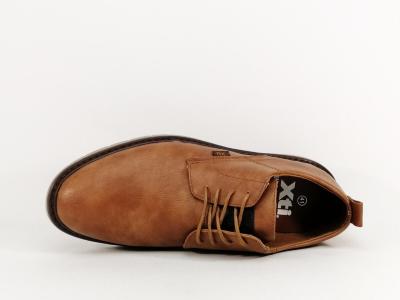 Chaussure homme habillé confortable et tendance camel à pas cher destockage XTi 49176