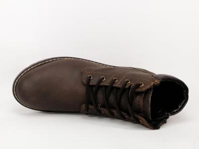 Chaussures montantes homme cuir marron confortables destockage DOCKERS 57IR002 à pas cher