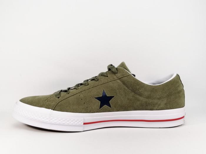 converse cuir kaki