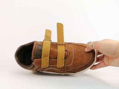 Basket à scratch homme pas cher camel tendance ROUTE 66 ponyo pieds larges